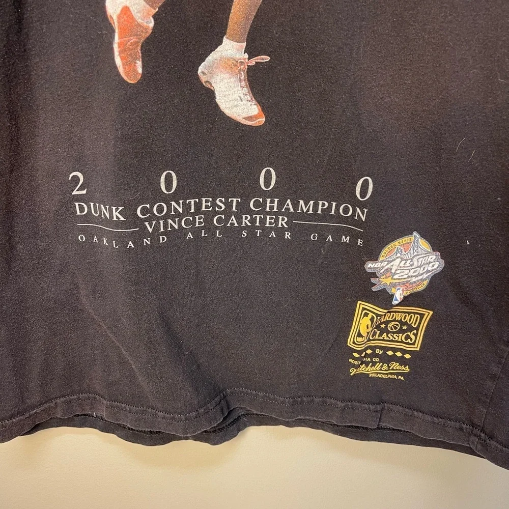 Mitchell & Ness Black Vince Carter Dunk Contest Graphic Tee
